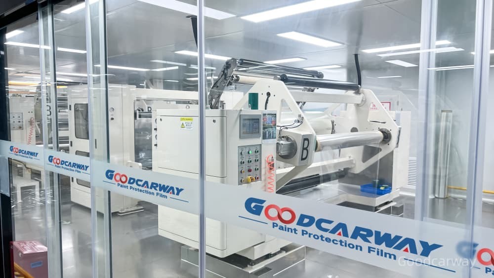 Guangzhou Goodcarway Window Film Co., Ltd. linea di produzione del fabbricante