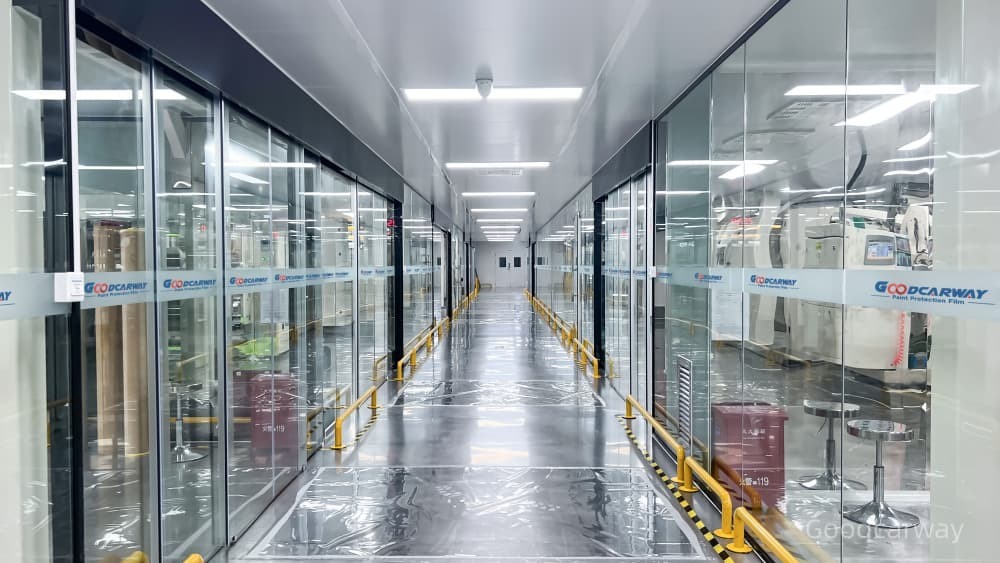 Guangzhou Goodcarway Window Film Co., Ltd. linea di produzione del fabbricante