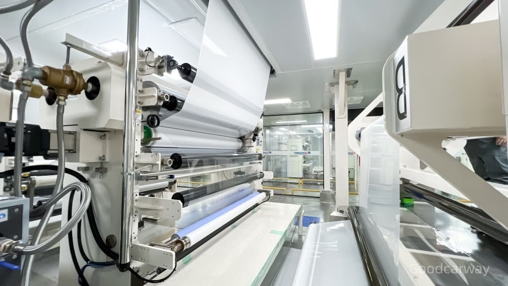 Guangzhou Goodcarway Window Film Co., Ltd. linea di produzione del fabbricante