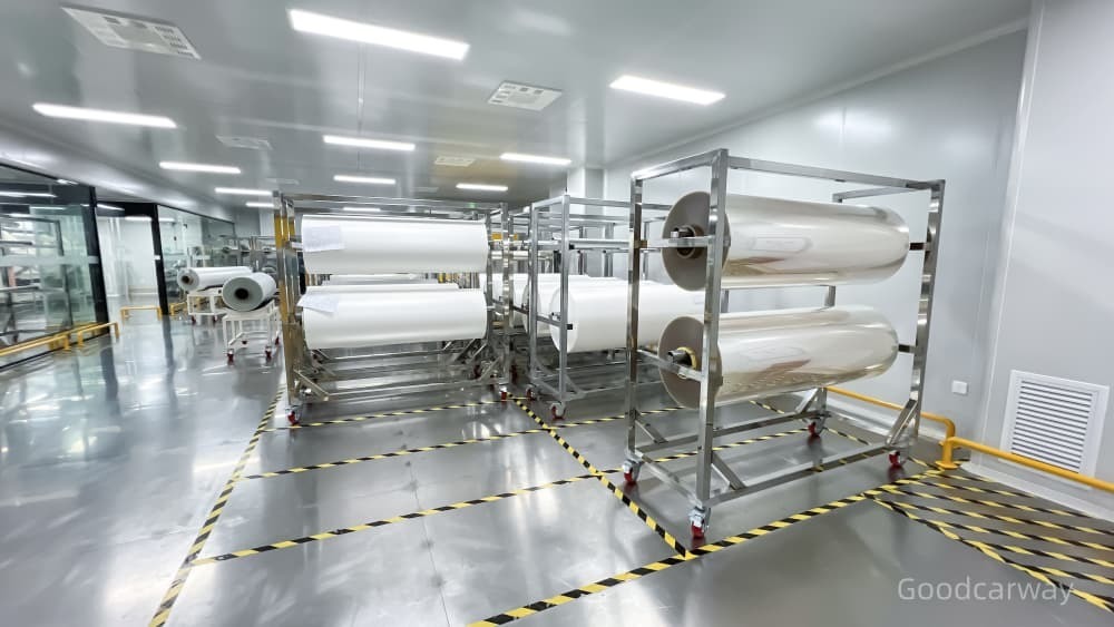 Guangzhou Goodcarway Window Film Co., Ltd. linea di produzione del fabbricante