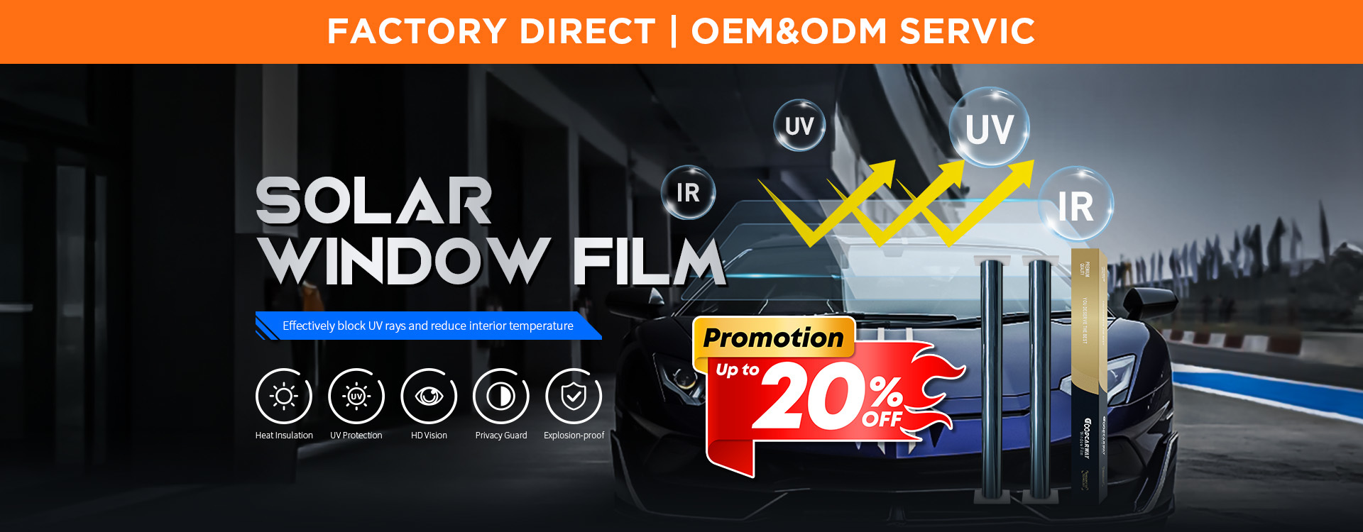 qualità Film di protezione della pittura dell'automobile fabbrica